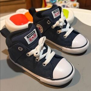 Converse Kids Dark Blue High-Top Sneakers